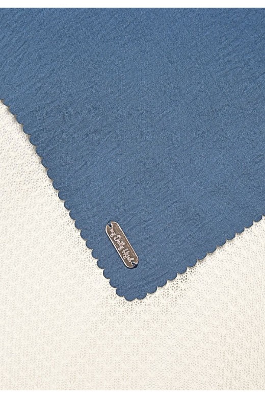 Pasmina Saina Lasercut Denim